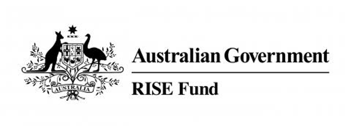 Australian Government RISE fund logo